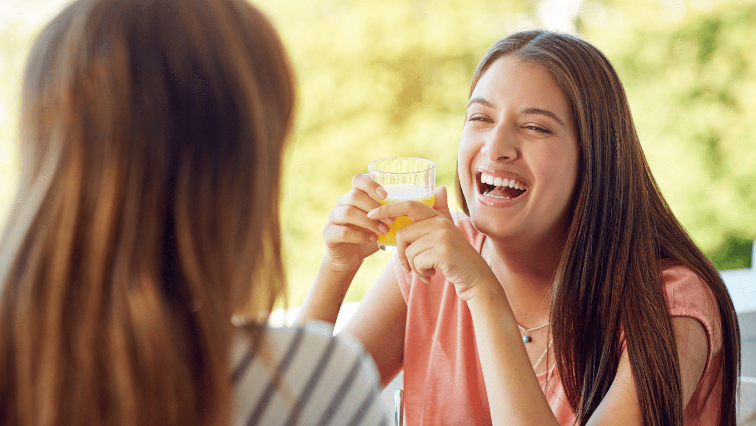 laughing girls
