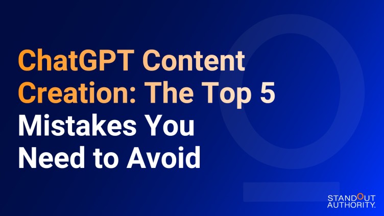 ChatGPT Content Creation: The Top 5 Mistakes You Need to Avoid ...