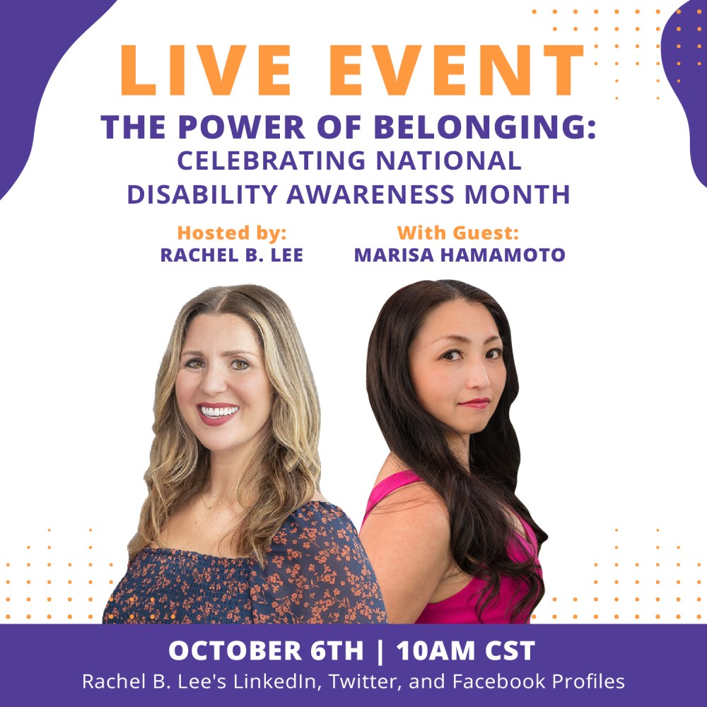 October 6th - LIVE Event with Marisa Hamamoto