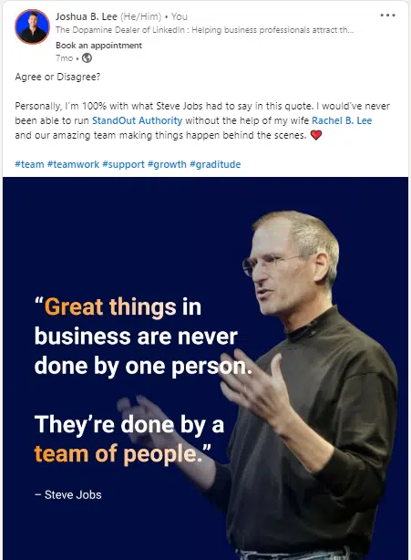 Steve Jobs Quote