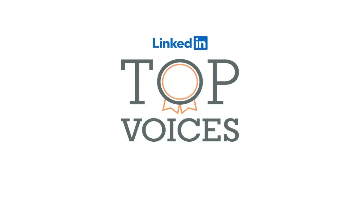 LinkedIn Top Voices Award