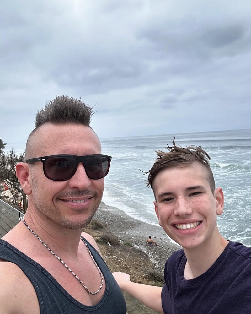 Joshua & his son