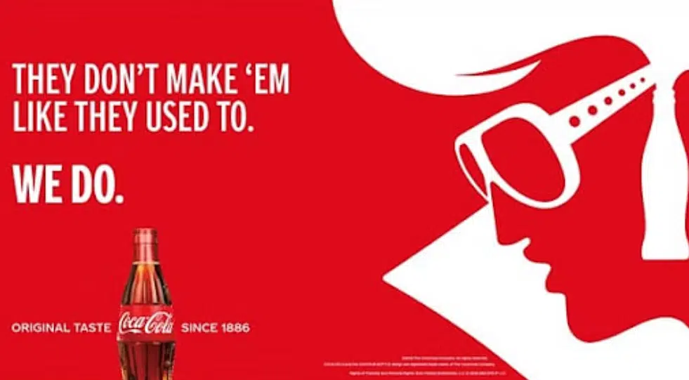 Coca-Cola Elvis graphic