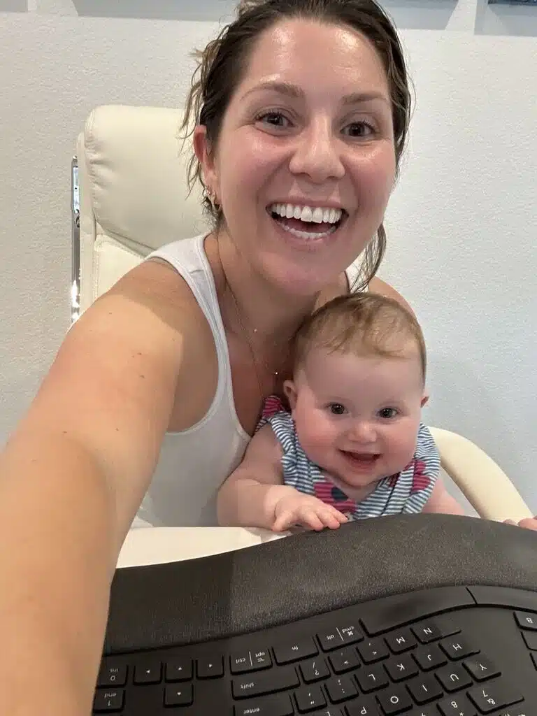 Rachel & her daughter