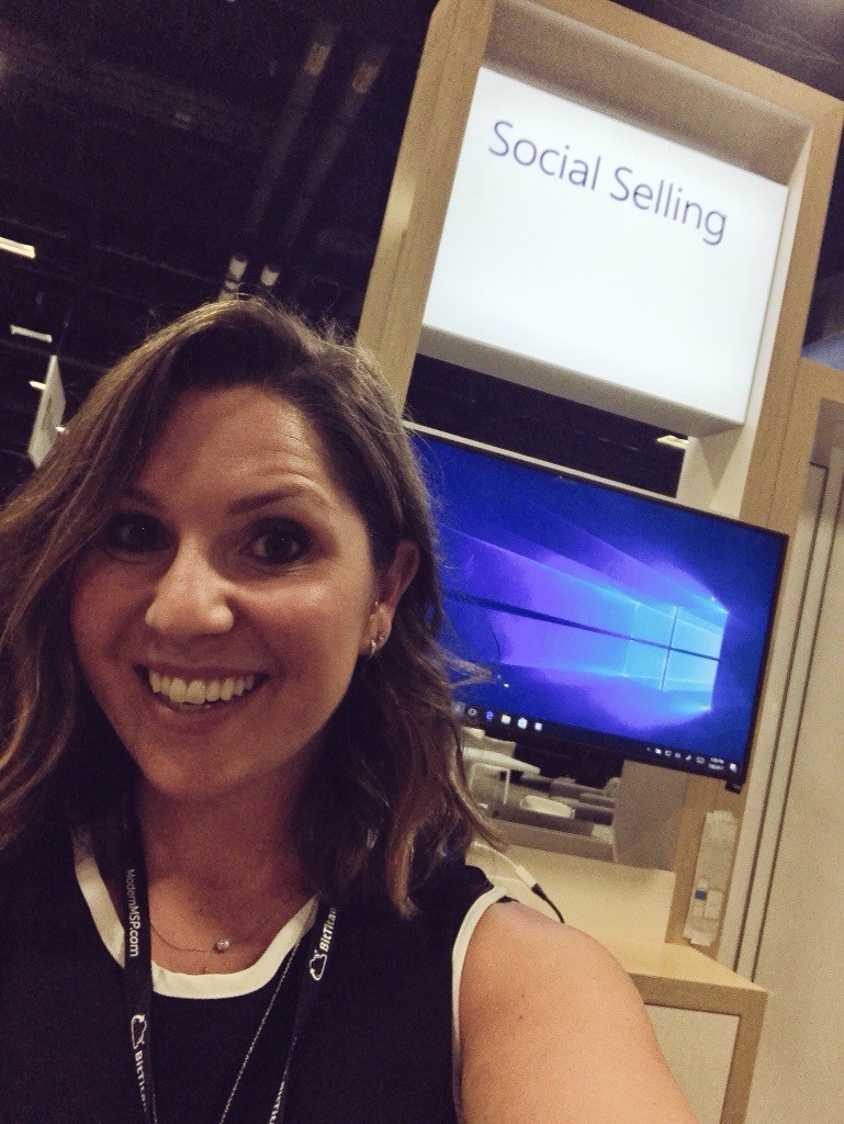 Rachel at Microsoft Inspire