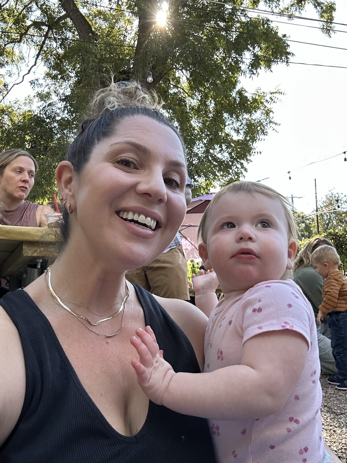 Rachel and baby Ava