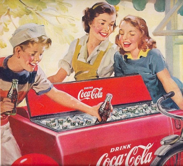 1950s Coco-Cola Ad